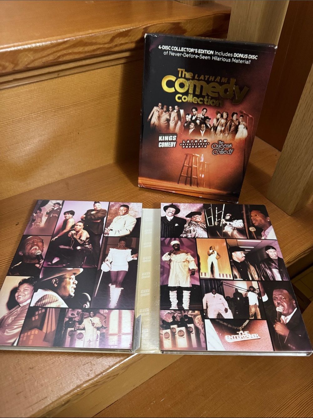 The Latham Comedy Collection DVD Set 4 disc- kings & queens of comedy